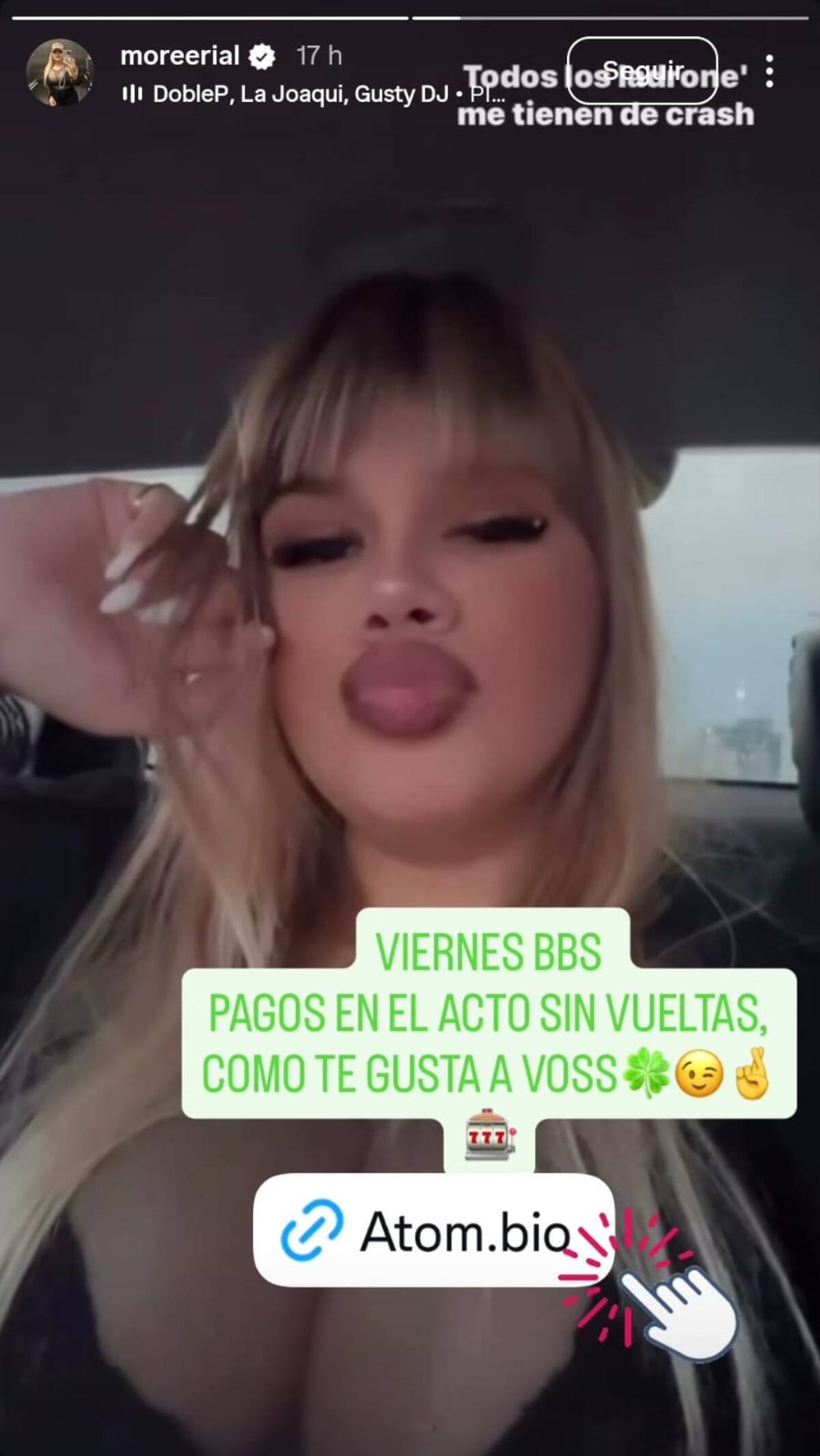 More Rial promocionando casinos online.