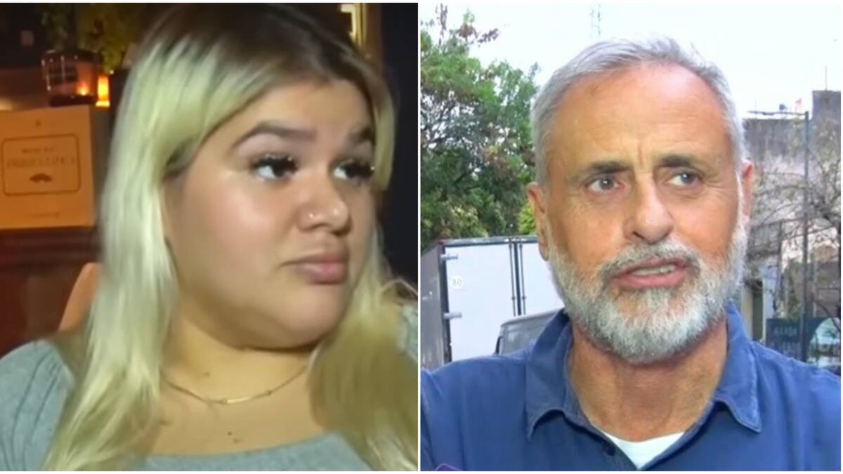 Morena y Jorge Rial. Fotos: captura eltrece.