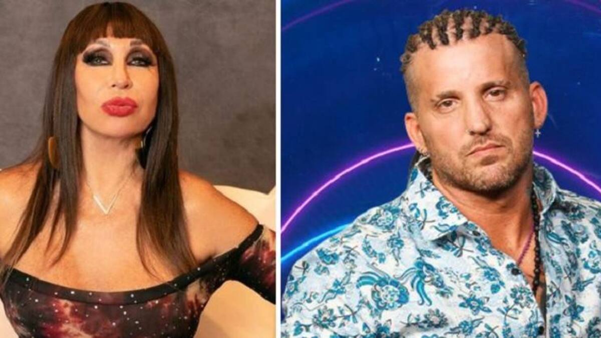 Moria Casán y Juan Reverdito.