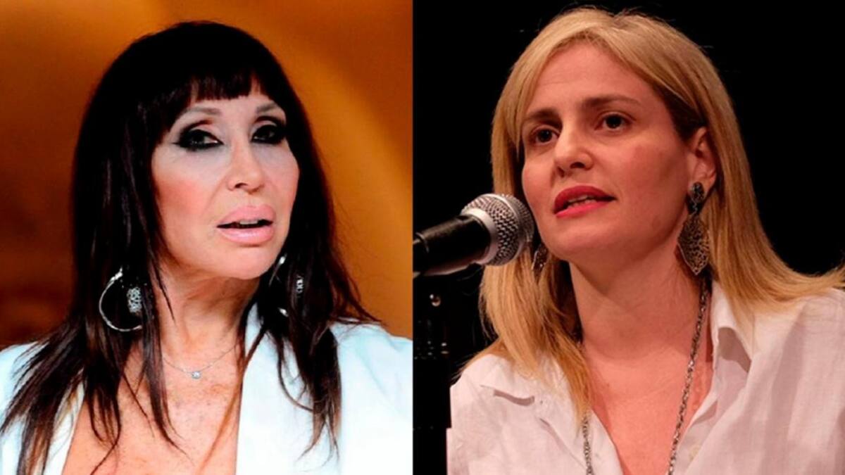 Moria Casán y Romina Manguel