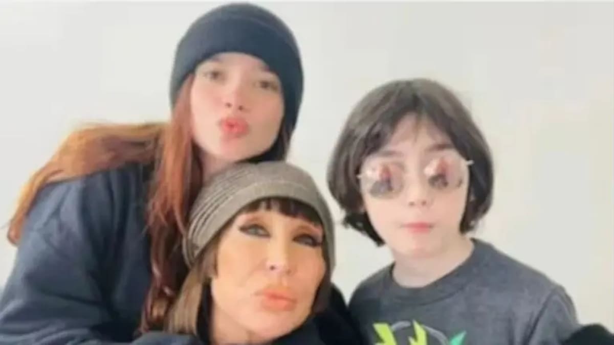 Los nietos de Moria Casán: quiénes son Dante y Helena y cómo es su relación con “La One”