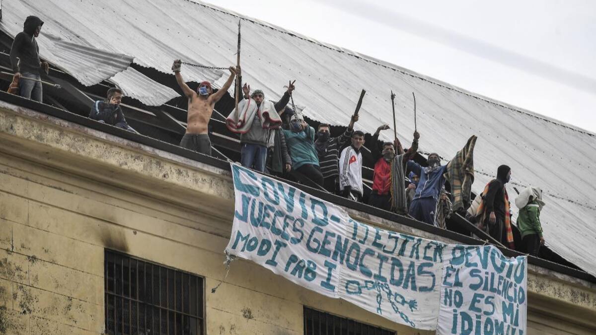 Motín en cárcel de Devoto