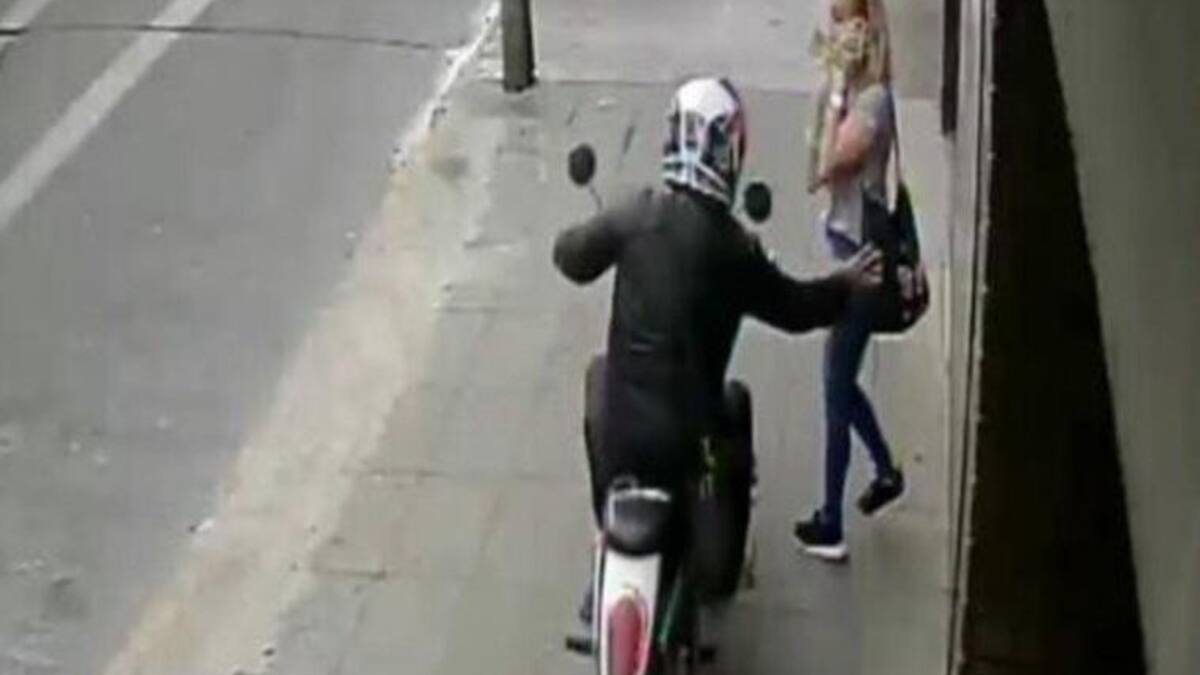 Motochorro en Ramos Mejía, asalto