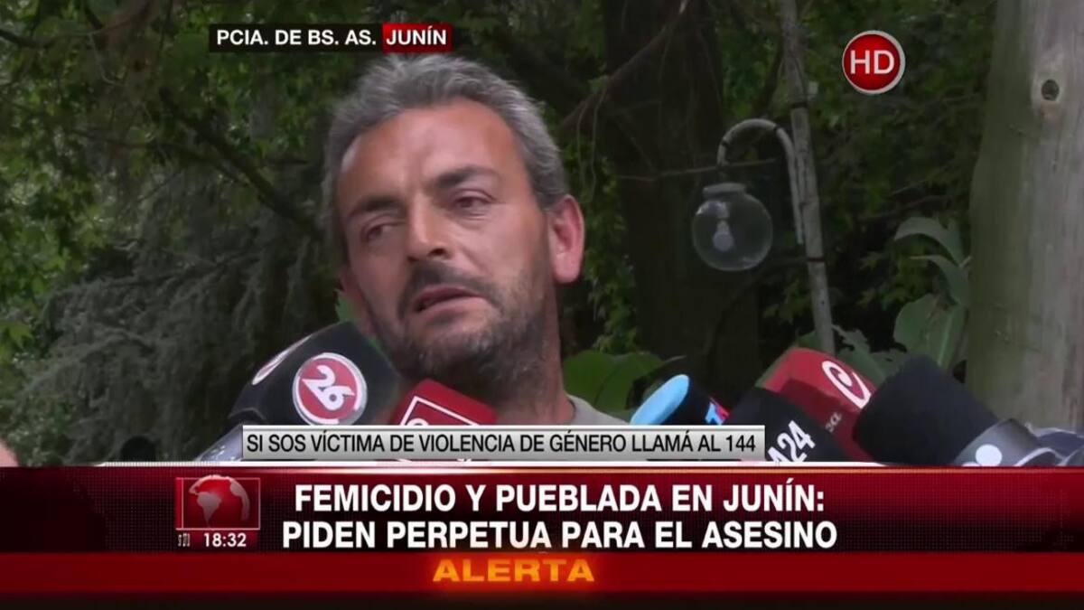 Muerte de Camila Borda en Junín - padrastro Guillermo