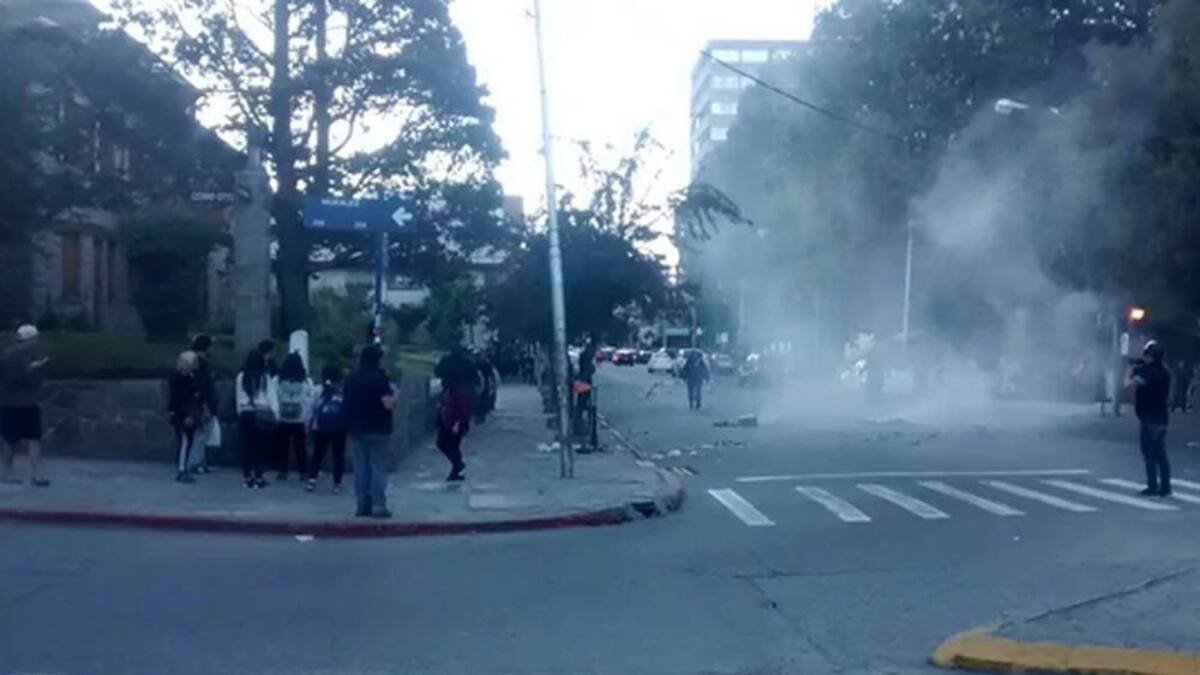 Muerte de mapuche - Incidentes en Bariloche