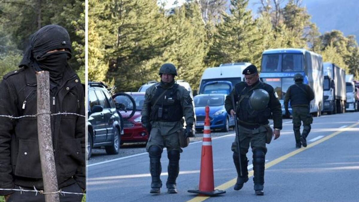 Muerte de mapuche - Prefectura - Operativo