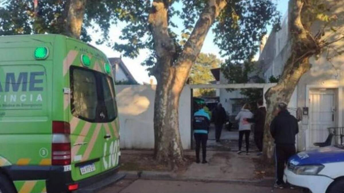Muerte en domicilio de Mar del Plata. Foto: La Voz.