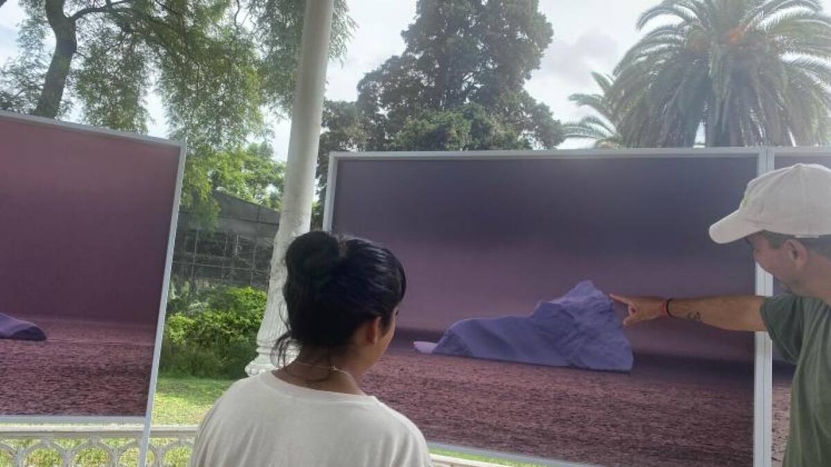 Muestra de fotos sobre la Antártida en la Ciudad de Buenos Aires. Foto: GCBA.