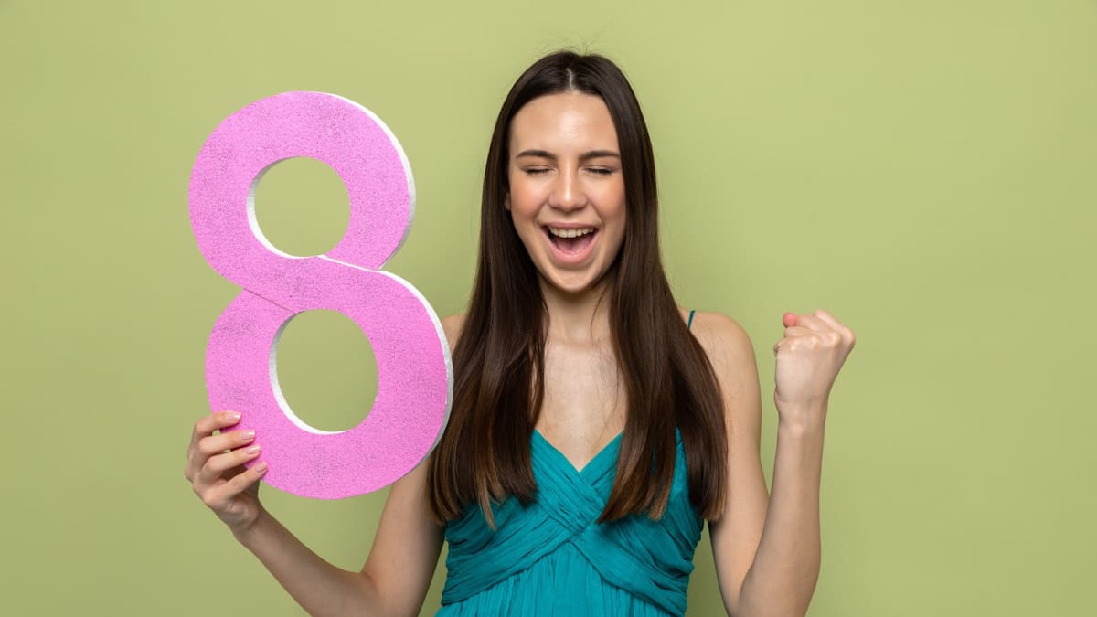 Cuál es tu número de la suerte según tu signo. Foto Freepik