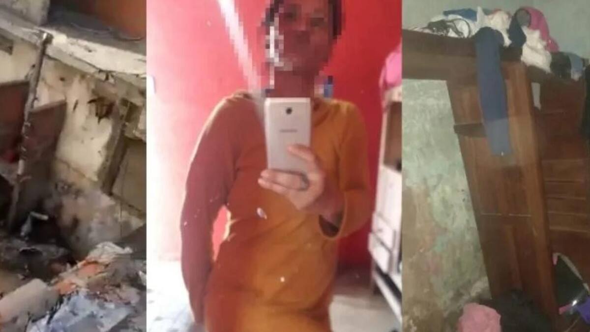 Mujer que ataba a sus hijos en Villa Celina