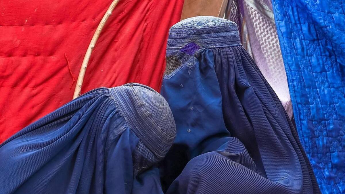 Mujeres en Afganistán. EFE.