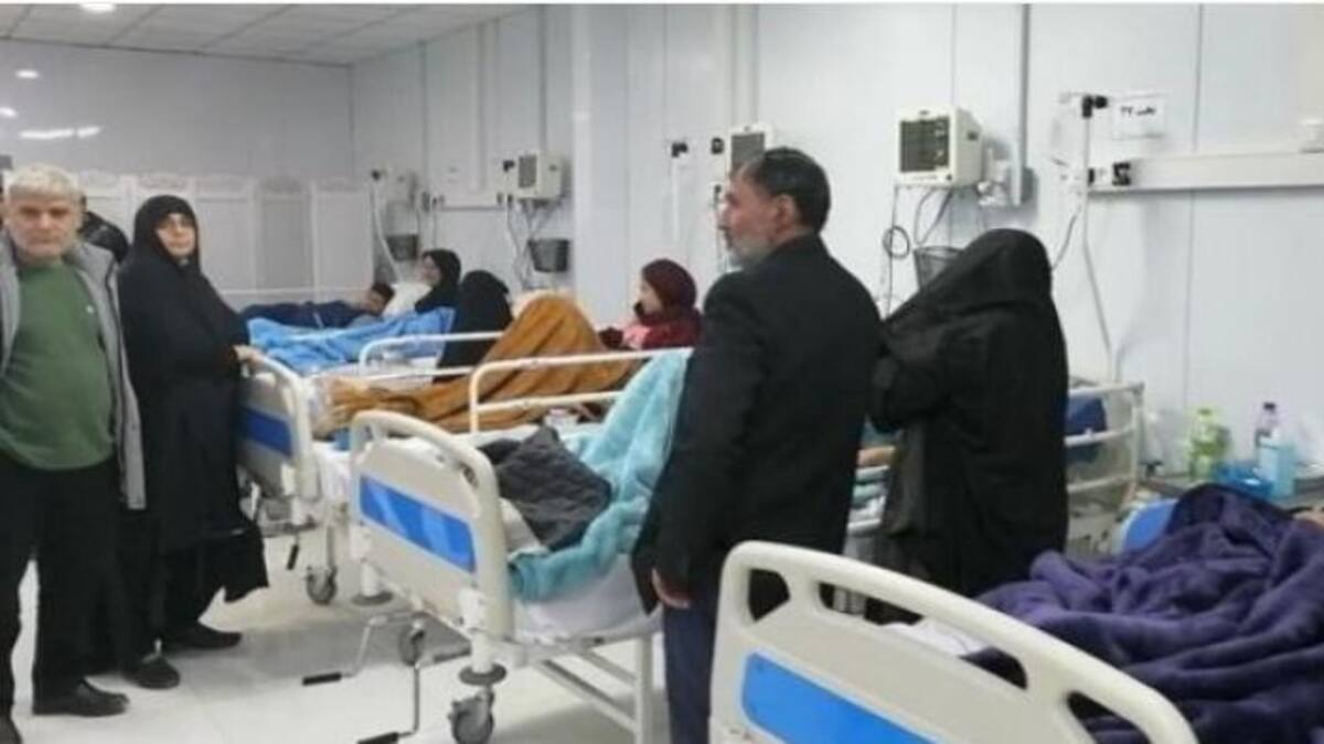 Mujeres internadas en Irán. Foto: NA