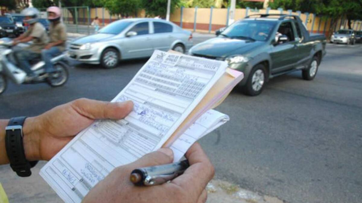 Multas de tránsito