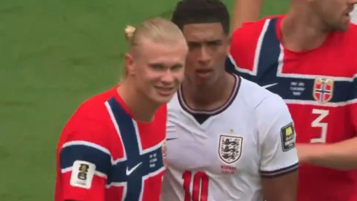 Los mejores memes de Noruega vs Inglaterra por el Mundial 2026: del duelo Haaland-Bellingham a la actuación del VAR