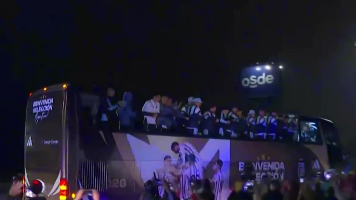 La Selección llegó al país después del Mundial: los jugadores llegaron al predio de la AFA en Ezeiza