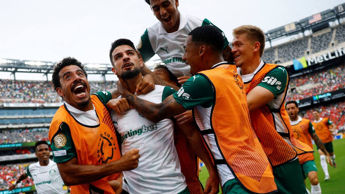 Mundial de Clubes, Palmeiras vs. Al Ahly. Foto: REUTERS.