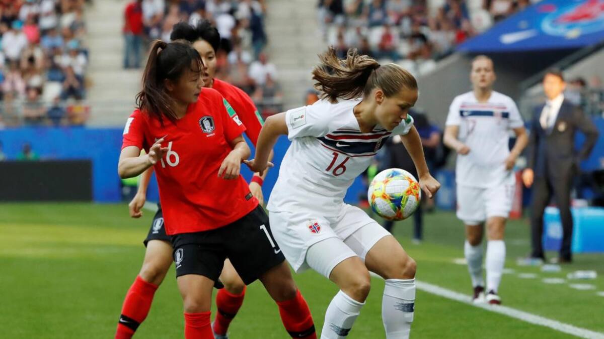 Mundial de fútbol femenino Francia 2019 - Corea vs. Noruega - Deportes - Reuters