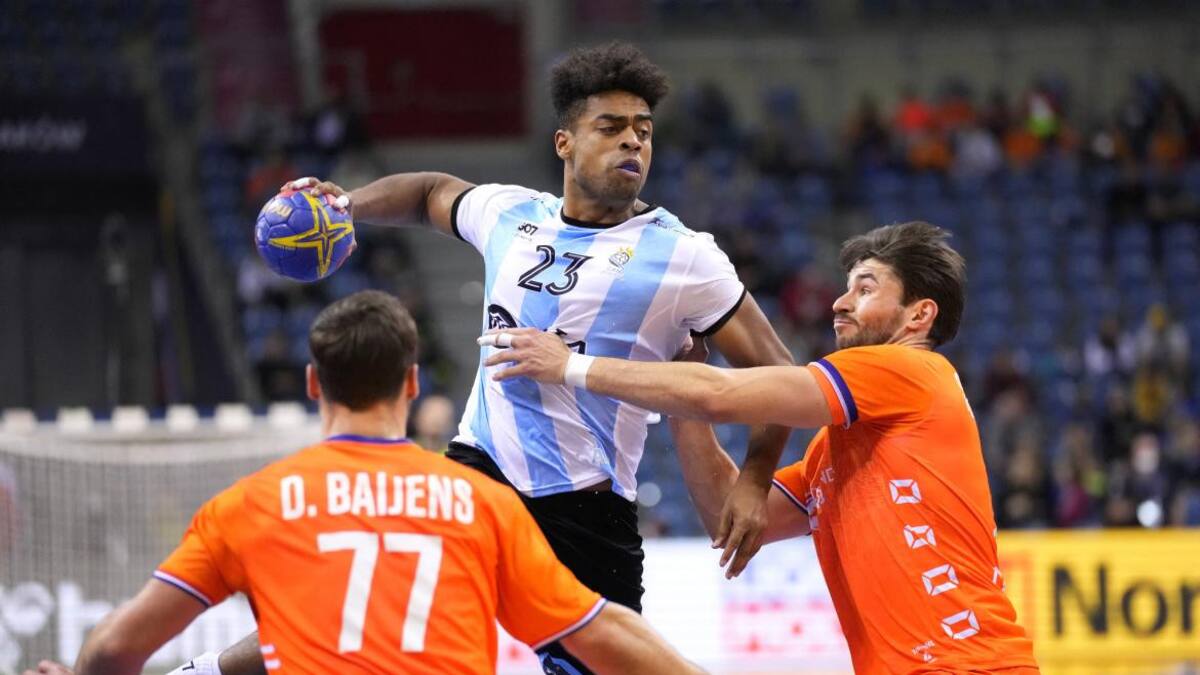 Mundial de Handball 2023, Argentina vs. Países Bajos. Fotos: REUTERS