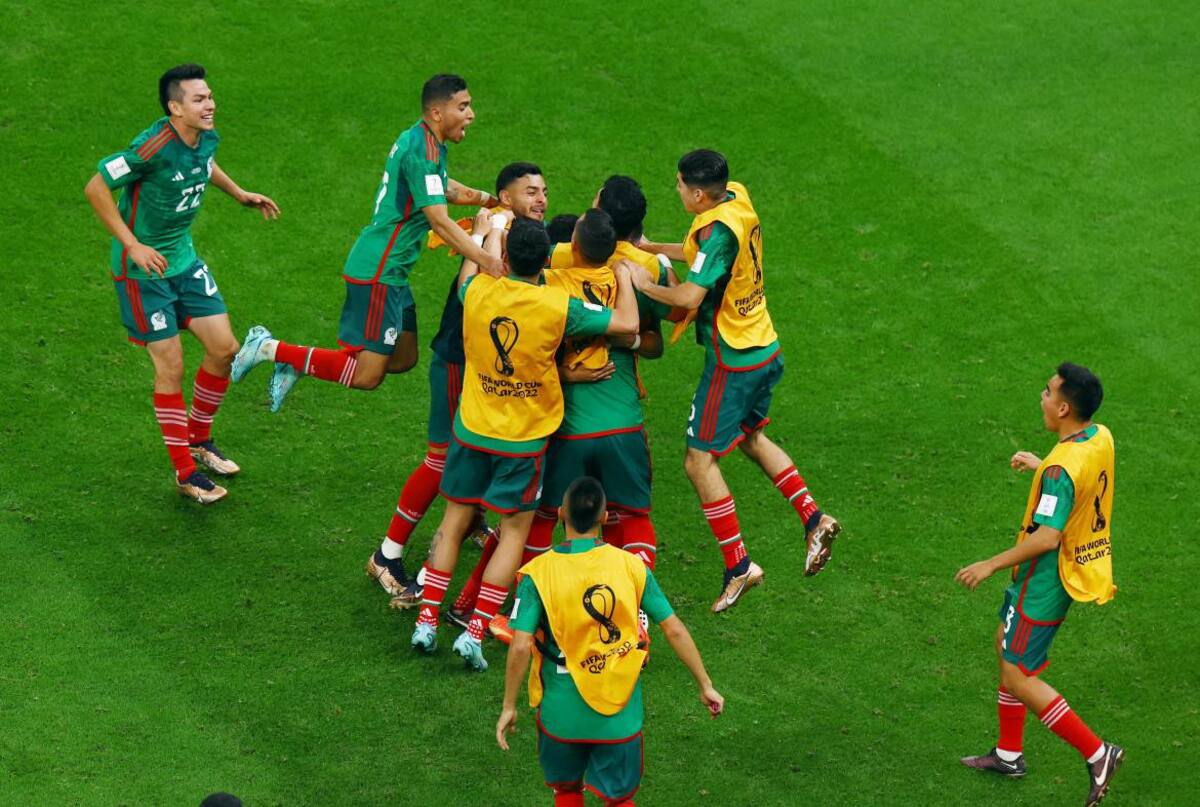 Mundial de Qatar 2022- Arabia vs Mexico. Foto: Agencia Reuters.