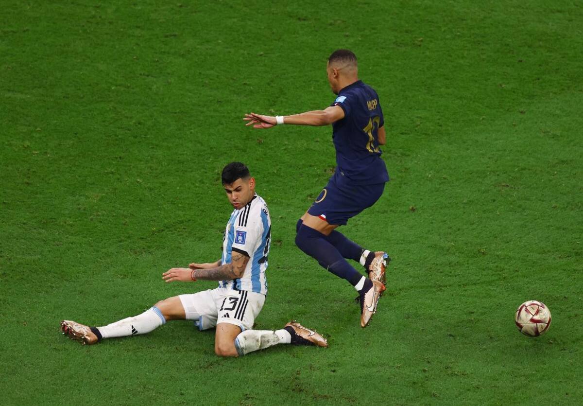 Mundial Qatar 2022, Argentina vs. Francia, Cuti Romero, Reuters
