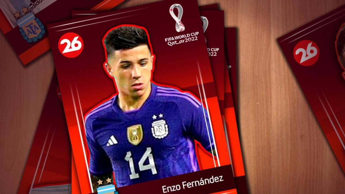 Mundial Qatar 2022, Canal 26, perfil, Enzo Fernández