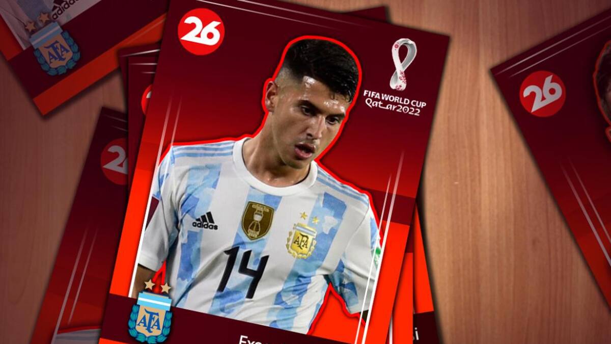 Mundial Qatar 2022, Canal 26, perfil, Exequiel Palacios