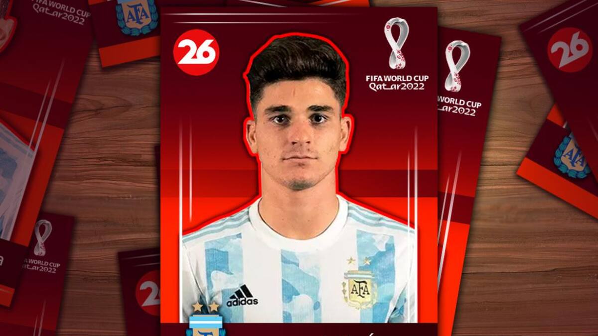 Mundial Qatar 2022, Canal 26, perfil, Julián Álvarez