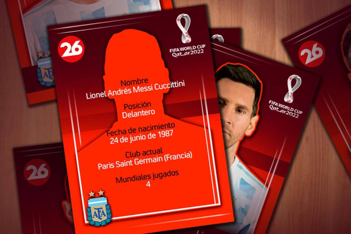 Mundial Qatar 2022, Canal 26, perfil, Lionel Messi