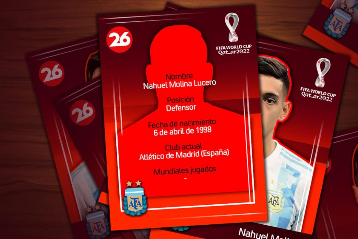 Mundial Qatar 2022, Canal 26, perfil, Nahuel Molina