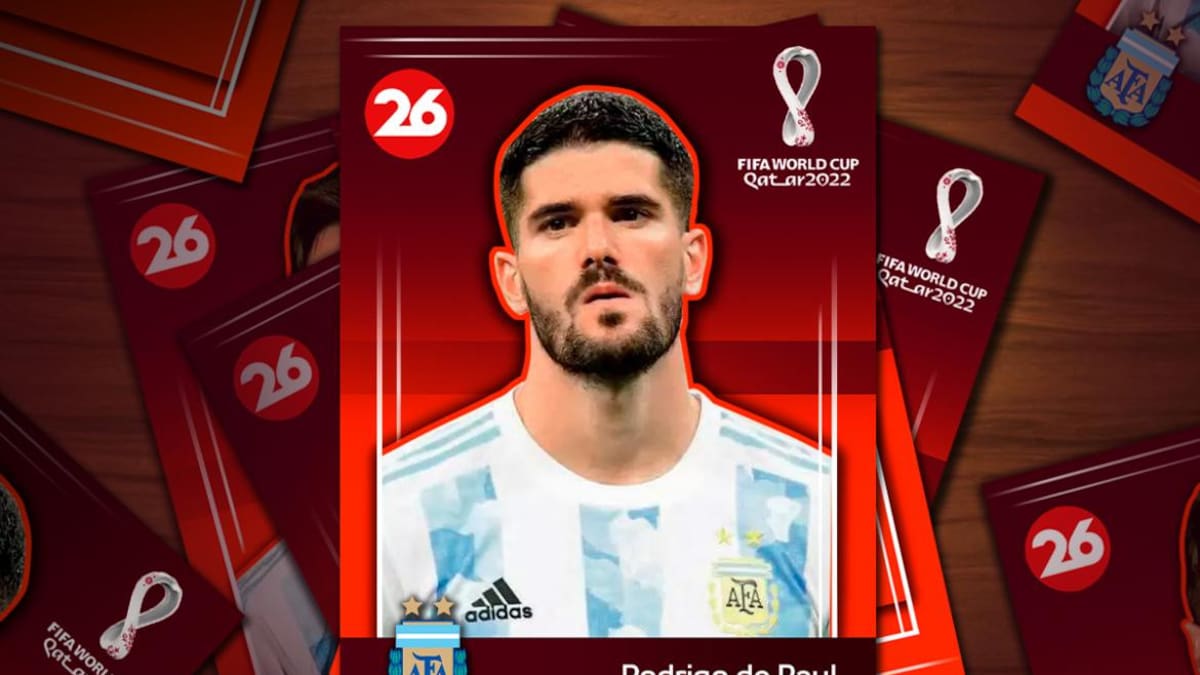 Mundial Qatar 2022, Canal 26, perfil, Rodrigo de Paul