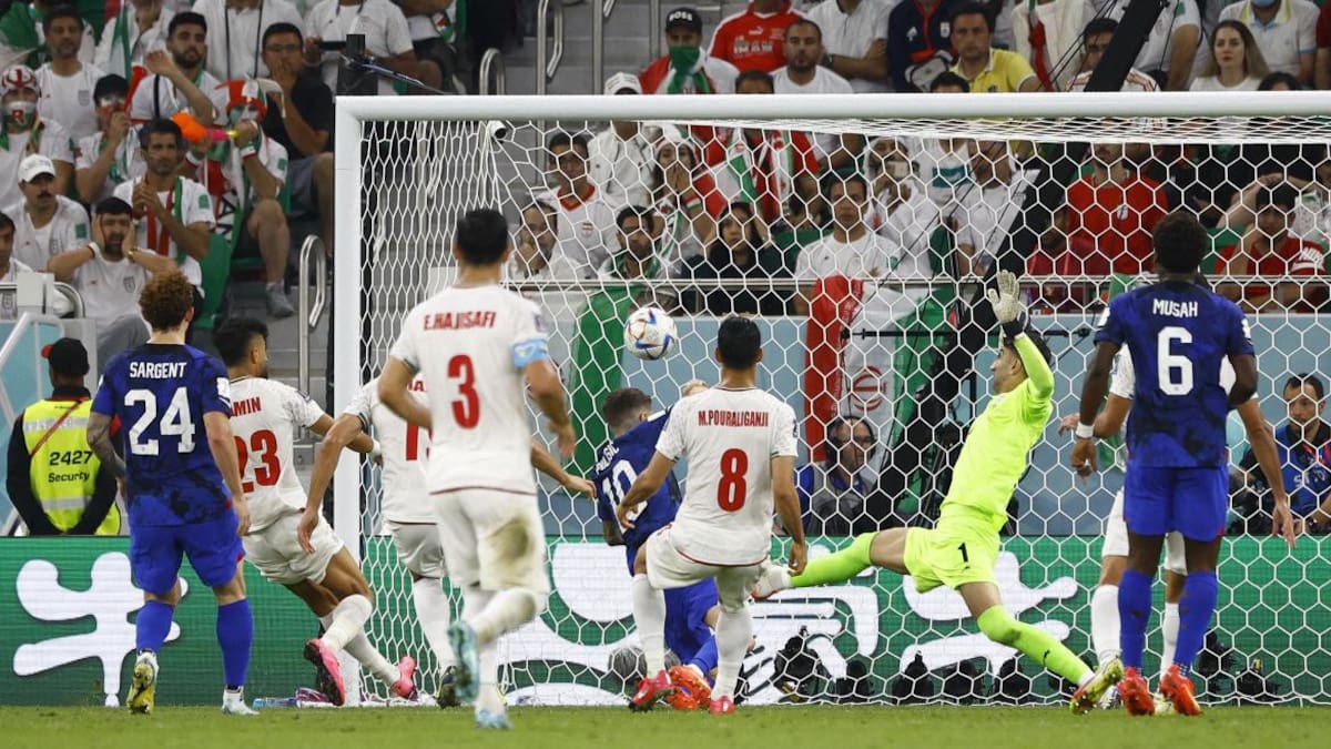 Mundial Qatar 2022, Estados Unidos vs. Irán. Foto: REUTERS.