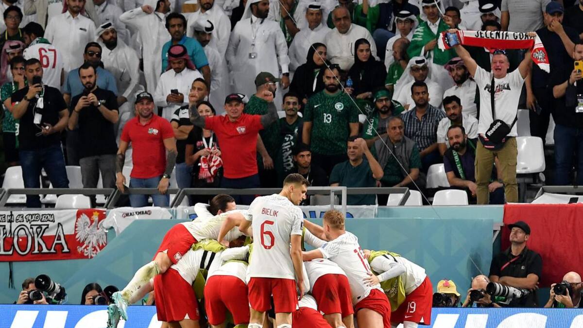 Mundial Qatar 2022, Polonia vs. Arabia Saudita. Foto: REUTERS.