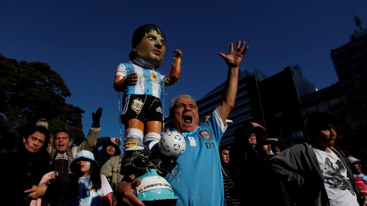 Mundial Rusia 2018, Argentina vs. Islandia, Selección Argentina, Selección Islandia, hinchada argentina, Reuters
