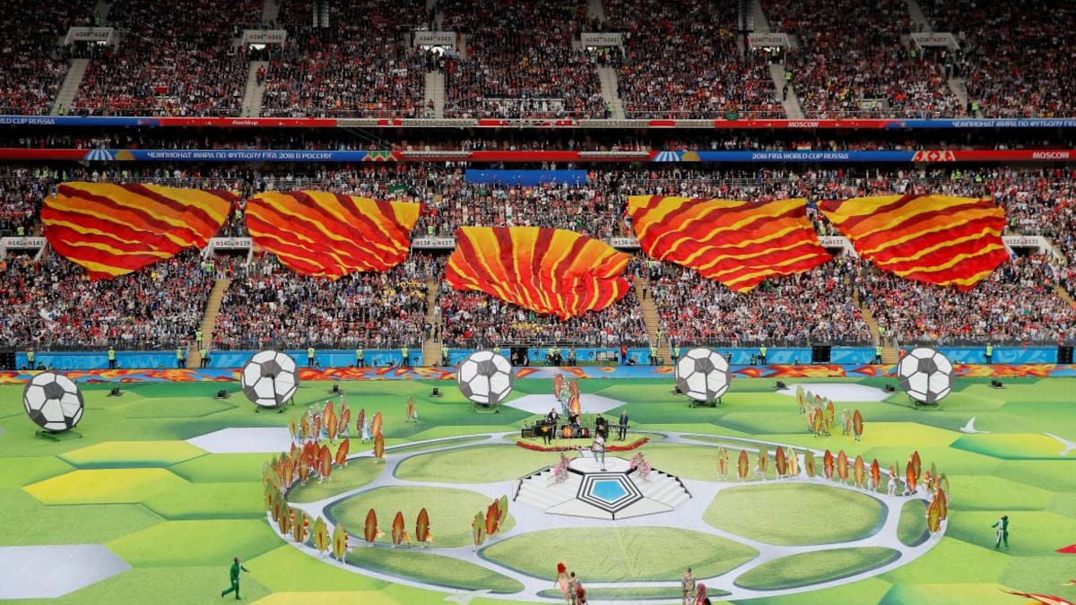 Mundial Rusia 2018, ceremonia inaugural, Reuters