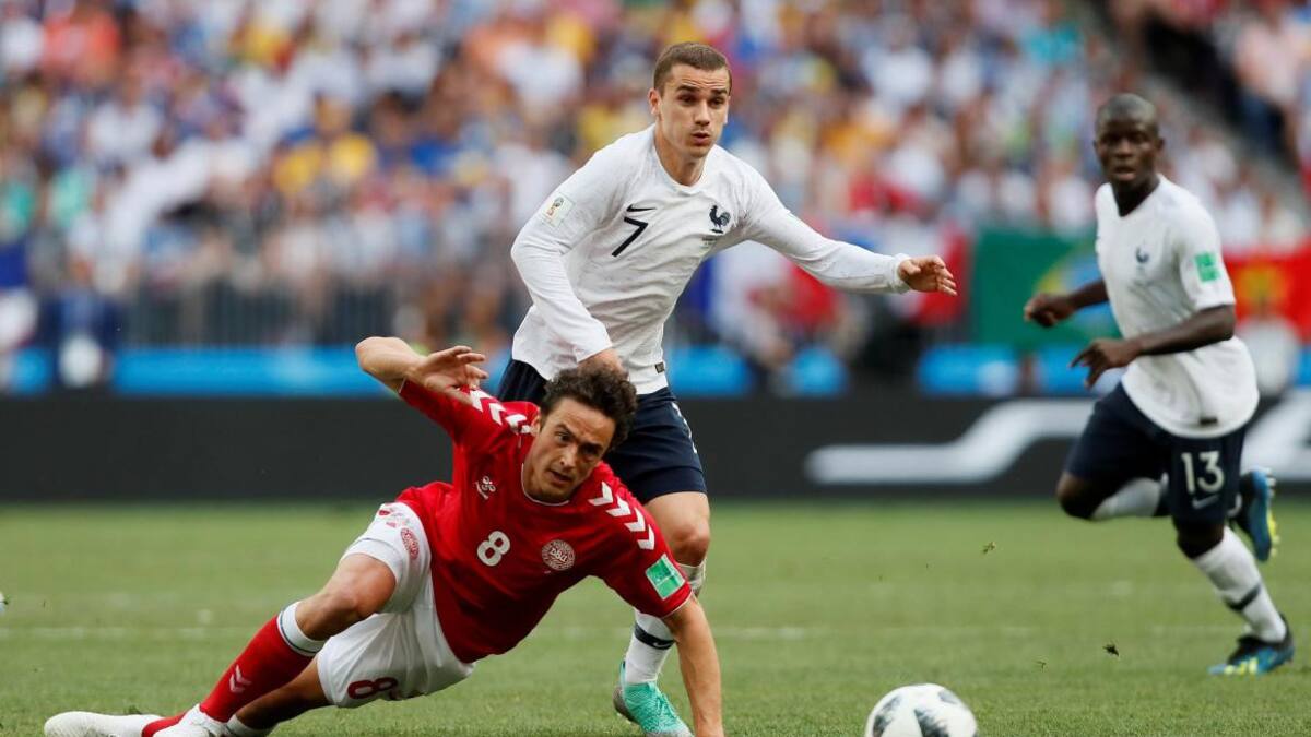 Mundial Rusia 2018: Dinamarca - Francia (Reuters)