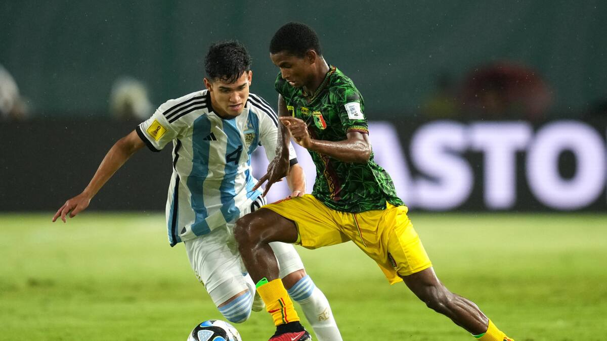 Mundial Sub 17 de Indonesia 2023, Argentina vs. Mali. Foto: @Argentina.