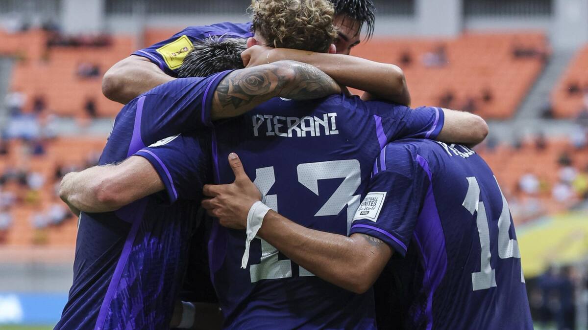 Mundial Sub 17 de Indonesia 2023, Argentina vs. Polonia. Foto: EFE.