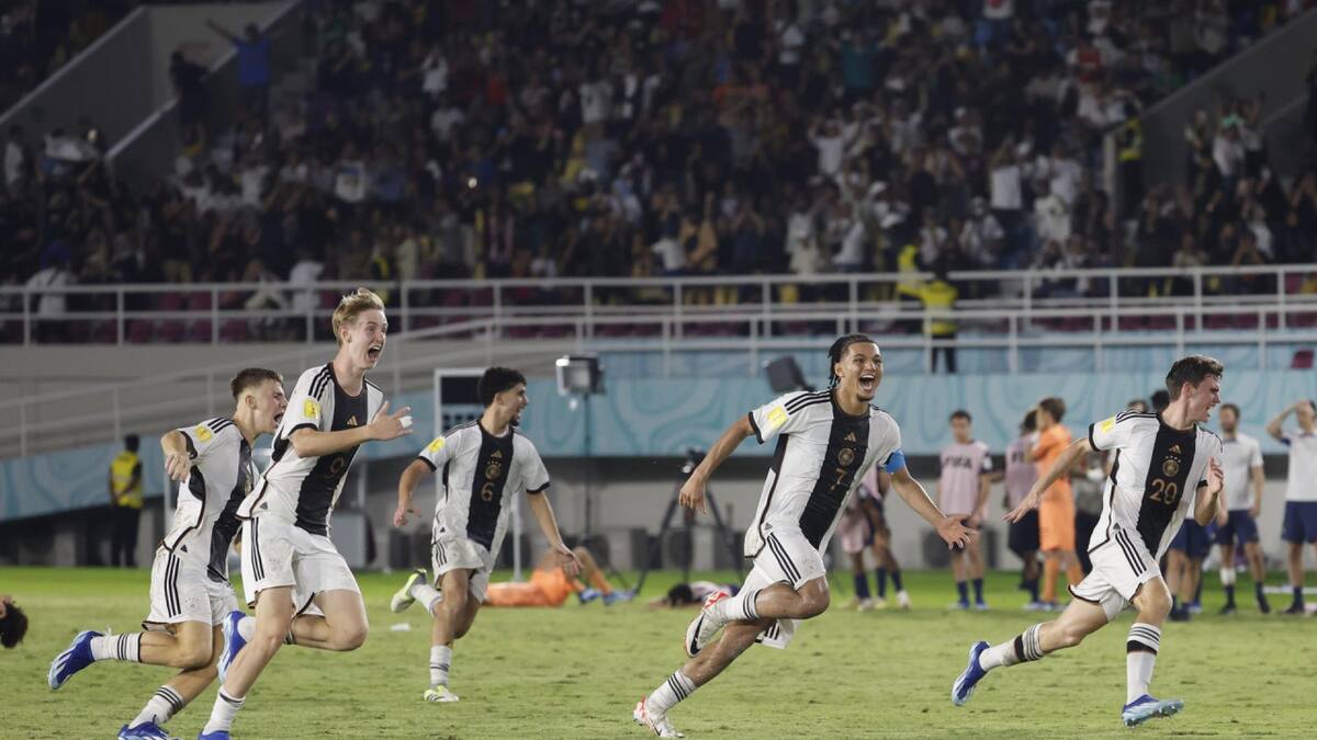 Mundial Sub 17 de Indonesia, Alemania vs. Francia. Foto: EFE.