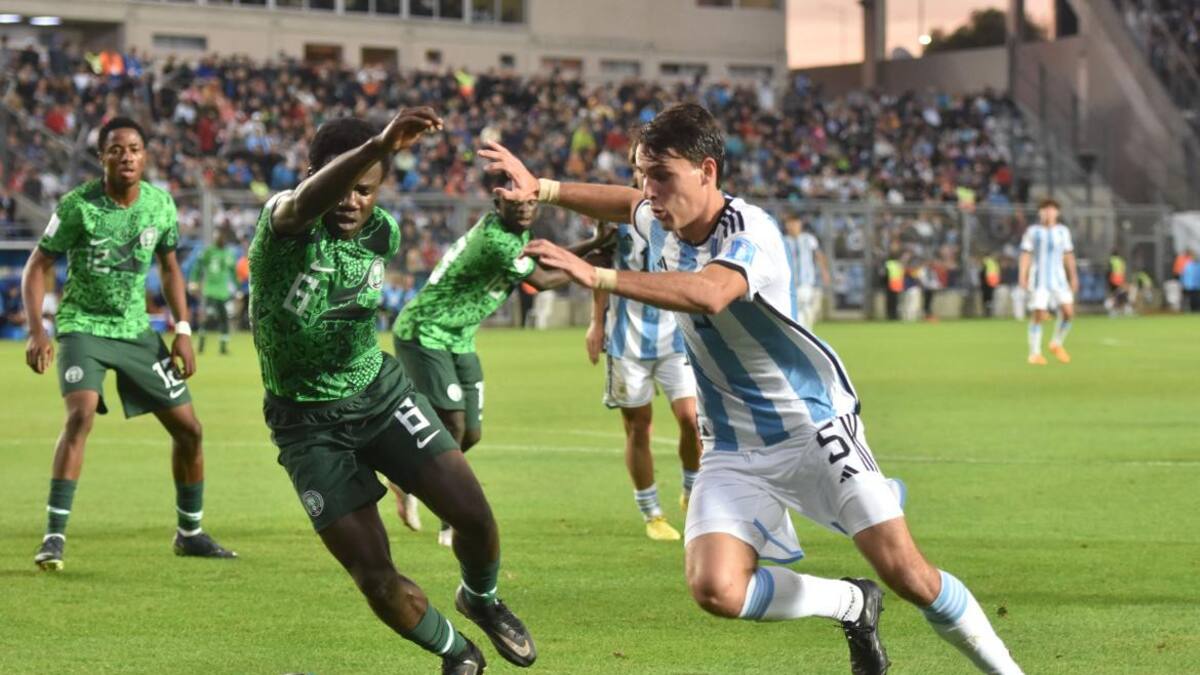 Mundial Sub 20, Argentina vs. Nigeria. Foto: Telam.