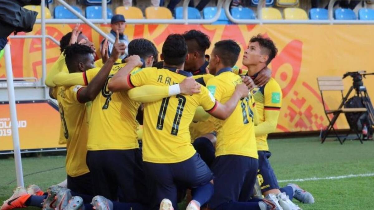 Mundial Sub 20 de Polonia - Gol de Ecuador