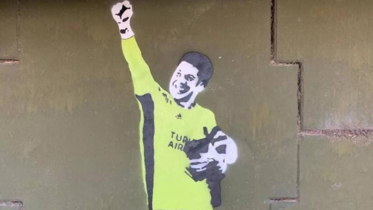 Mural a Enzo Pérez, NA