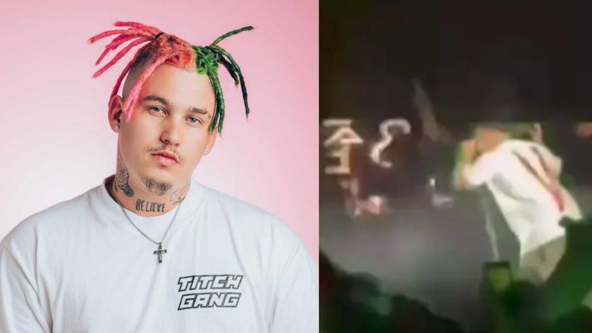 Murió en pleno concierto. Fotos: Twitter - captura.