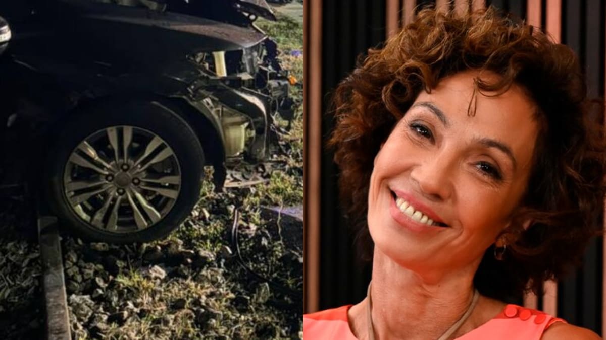 Las impactantes imágenes de cómo quedó el auto de Ernestina Pais tras haber sido embestida por un tren