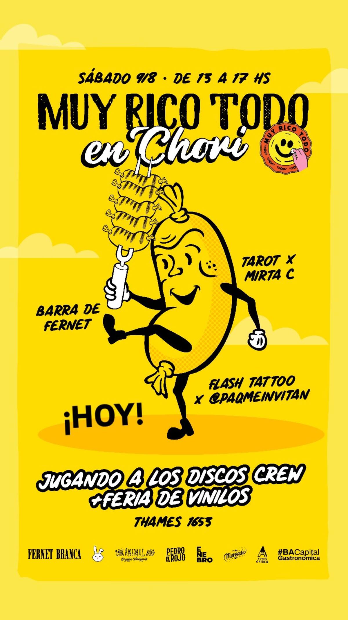 "Muy rico todo", evento gastronómico en la Ciudad de Buenos Aires.
