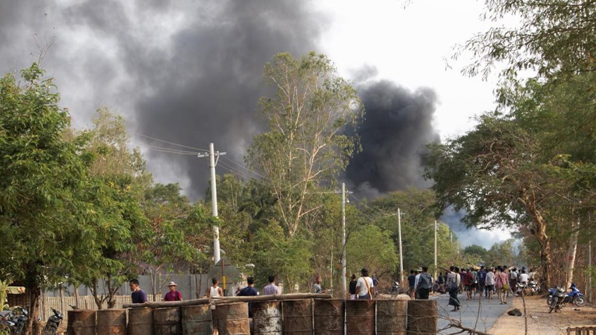 Myanmar, manifestación, protestas contra régimen militar, Reuters