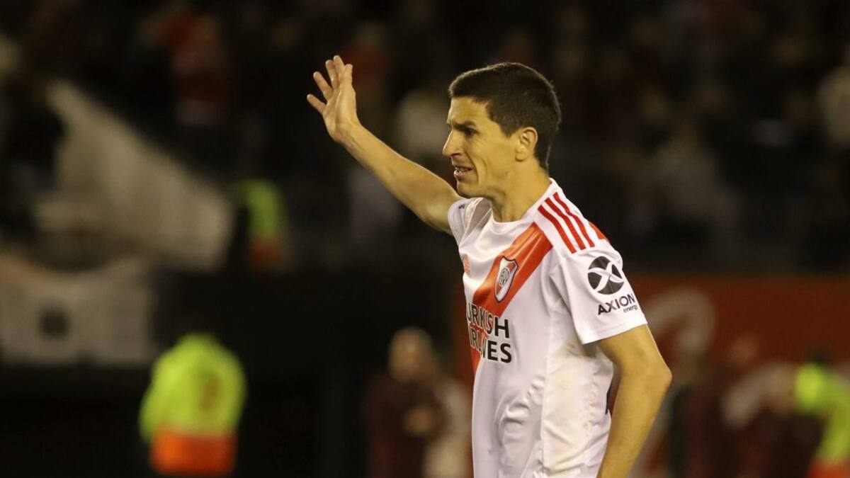 Nacho Fernández, jugador de River, NA