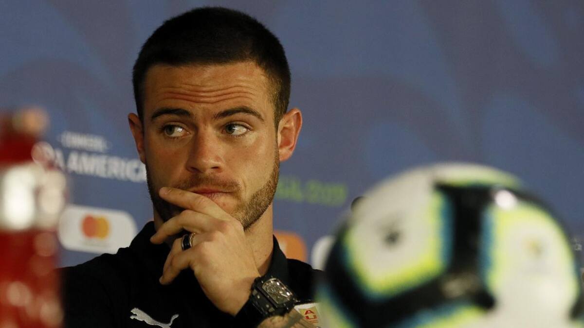 Nahitan Nandez, selección de Uruguay