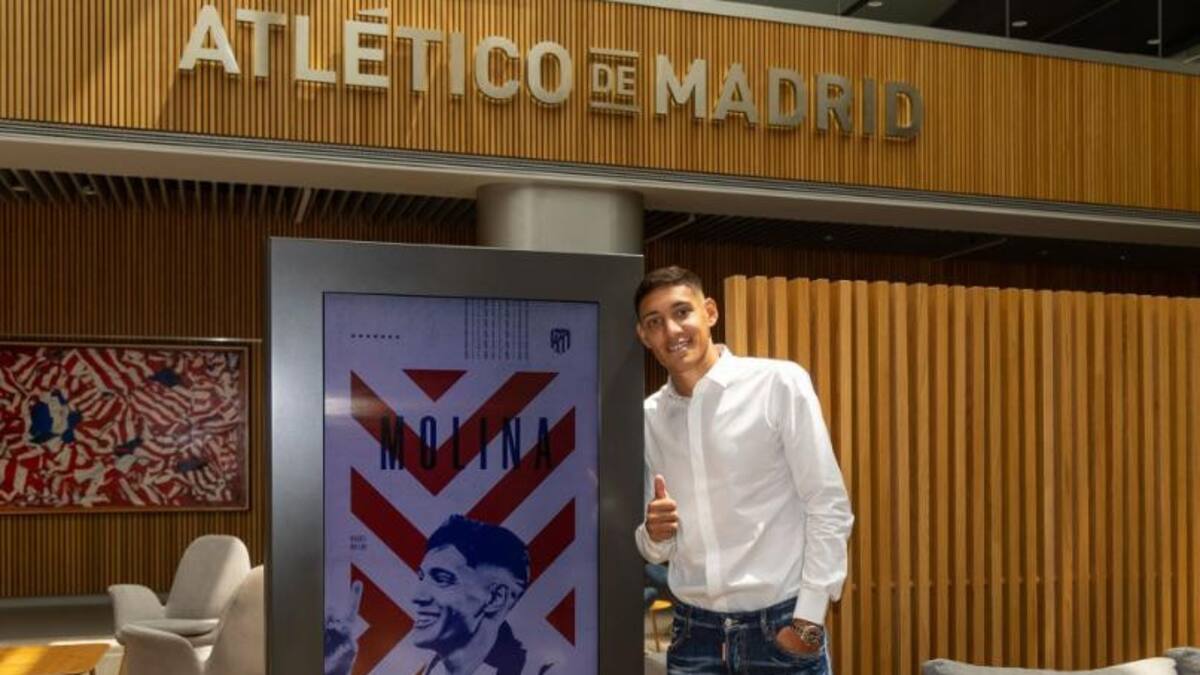 Nahuel Molina, nuevo jugador de Atlético Madrid. Foto: NA.