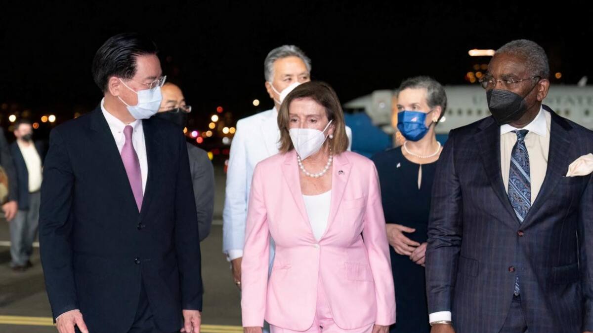 Nancy Pelosi, Estados Unidos, China, Taiwan, NA
