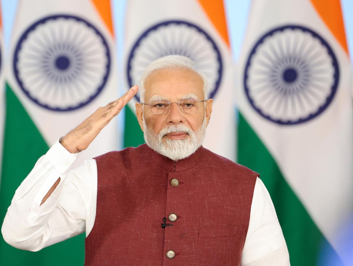 Narendra Modi, primer ministro de India. Foto: EFE.